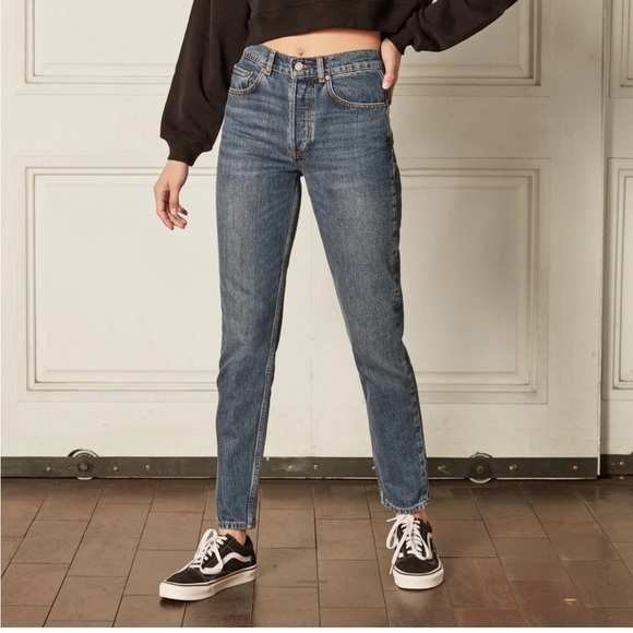 BOYISH x Free People - The Billy High Waisted Vintage Skinny Jean - Picture 6 of 9